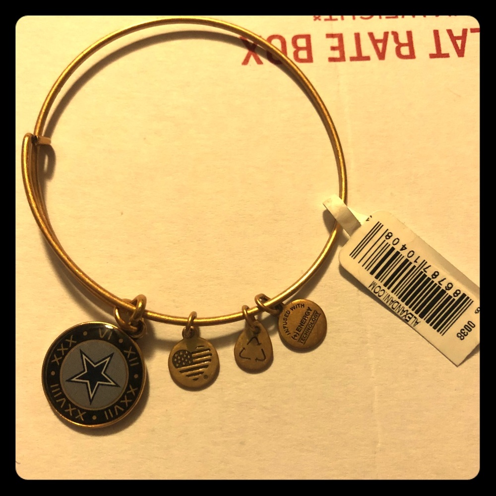 Alex and ani Dallas cowboys bracelet